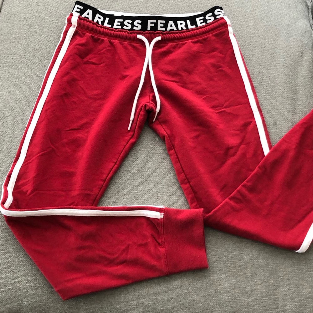 Red Sweatpants